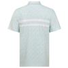 Original Penguin Gents Engineered Novelty Stripe Polo Shirt Bright White (118)