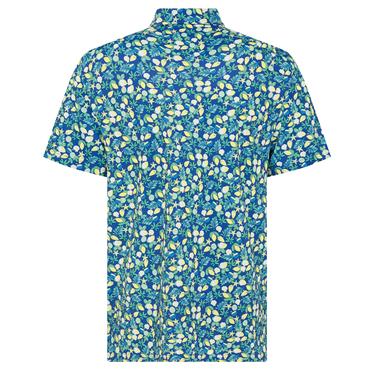 Original Penguin Gents Pete's Coconut Caddy Polo Shirt Galaxy Blue (401)