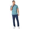 Original Penguin Gents Pete's Coconut Caddy Polo Shirt Galaxy Blue (401)