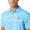 Original Penguin Gents Pete N' The Boat Polo Shirt Blue Grotto (457)