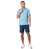 Original Penguin Gents All Over Pete'n Ocean Polo Shirt Blue Grotto (457)