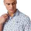 Original Penguin Gents All Over Pete'n Ocean Polo Shirt Bright White (118)