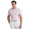 Original Penguin Gents Heritage Stripe Polo Shirt Pink (689)
