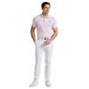 Original Penguin Gents Heritage Stripe Polo Shirt Pink (689)
