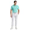Original Penguin Gents Heritage Stripe Polo Shirt Pool Blue (445)