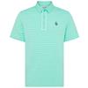 Original Penguin Gents Heritage Stripe Polo Shirt Pool Blue (445)