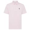 Original Penguin Gents Heritage Stripe Polo Strawberry Pink (689)