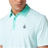 Original Penguin Gents Pete's Tee Time Polo Shirt Pool Blue (445)