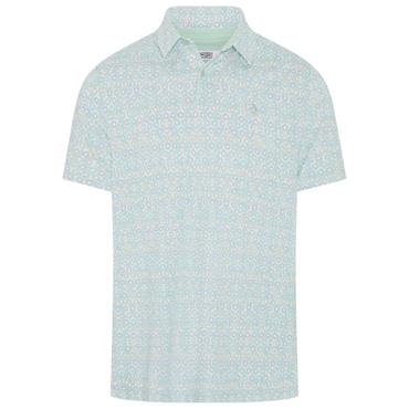 Original Penguin Gents Heritage Floral Polo Lichen 331