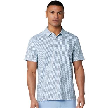 Original Penguin Gents Original Micro Geo Polo Lichen 331