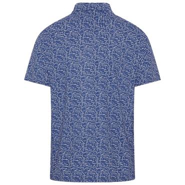 Original Penguin Gents Theory Gingham Polo Black Iris 417