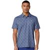 Original Penguin Gents Theory Gingham Polo Black Iris 417