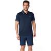 Original Penguin Gents Solid Polo Black Iris 417
