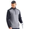 Ping Gents Ramsey ½ Zip Top Black Marl - Black