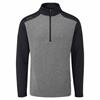 Ping Gents Ramsey ½ Zip Top Black Marl - Black