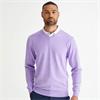 Ping Gents Sullivan V Neck Sweater Purple Ash