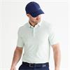 Ping Gents Owain Striped Polo Shirt Misty Green