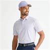 Ping Gents Owain Striped Polo Shirt Purple Ash