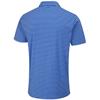 Ping Gents Owain Striped Polo Shirt Ultra Blue