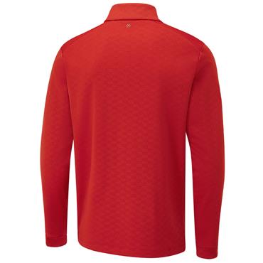 Ping Gents Bexton ½ Zip Top Classic Red
