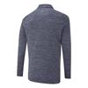 Ping Gents Creek Long Sleeve Polo Shirt Navy - Melange