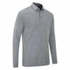 Ping Gents Creek Long Sleeve Polo Shirt Rock Melange