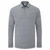 Ping Gents Creek Long Sleeve Polo Shirt Rock Melange