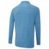 Ping Gents Creek Long Sleeve Polo Shirt Tidal Blue Melange