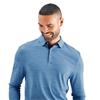 Ping Gents Creek Long Sleeve Polo Shirt Tidal Blue Melange