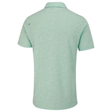 Ping Gents Geo Camo Polo Shirt Misty Green