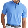 Ping Gents Hershel Diamond Polo Shirt Cornflower Blue Multi