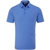 Ping Gents Hershel Diamond Polo Shirt Cornflower Blue Multi