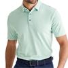 Ping Gents Hershel Diamond Polo Shirt Misty Green Multi