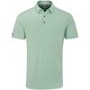 Ping Gents Hershel Diamond Polo Shirt Misty Green Multi