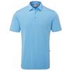Ping Gents Hershel Diamond Polo Shirt Baltic Sea