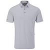 Ping Gents Hershel Diamond Polo Shirt Silver Multi