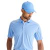 Ping Gents Fynn Heathered Polo Shirt Cornflower Blue Marl