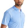 Ping Gents Fynn Heathered Polo Shirt Cornflower Blue Marl