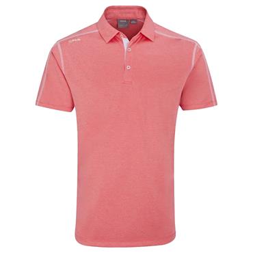 Ping Gents Fynn Heathered Polo Shirt Dubarry Marl
