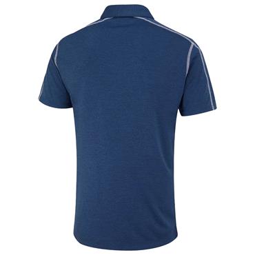 Ping Gents Fynn Heathered Polo Shirt Navy Marl