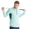 Ping Gents Rhodri ½ Zip Midlayer Misty Green - Forest