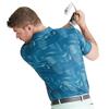 Ping Gents Optic Groove Polo Shirt Forest Multi