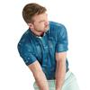 Ping Gents Optic Groove Polo Shirt Forest Multi