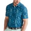 Ping Gents Optic Groove Polo Shirt Forest Multi