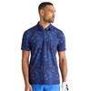 Ping Gents Optic Groove Polo Shirt Navy Multi