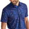 Ping Gents Optic Groove Polo Shirt Navy Multi