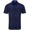 Ping Gents Optic Groove Polo Shirt Navy Multi