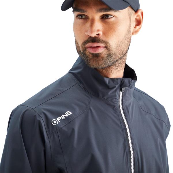 Ping Gents Aquadrive Waterproof Full Zip Jacket Black