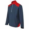 Ping Gents Aquadrive ½ Zip Waterproof Jacket Oxford Blue - Classic Red