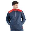 Ping Gents Aquadrive ½ Zip Waterproof Jacket Oxford Blue - Classic Red